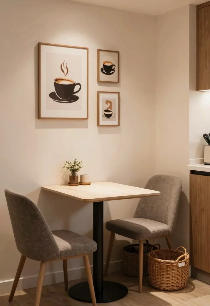 15 Black Coffee Bar Ideas With Bold Modern Edge - 9. Creative Coffee Nook 1