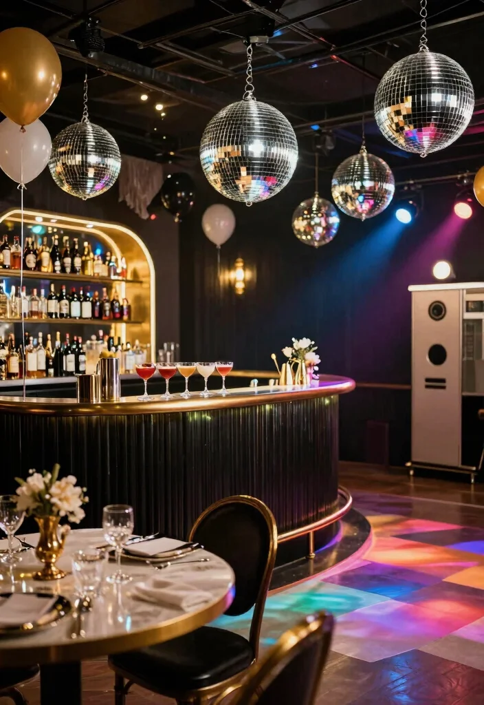 15 Chic Bohemian-Inspired 30th Birthday Party Themes for Women Decoration Ideas 25 15 Chic Bohemian-Inspired 30th Birthday Party Themes for Women Decoration Ideas - 5. Retro Glam 1