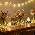 15 Engagement Party Table Decor Ideas With Romantic Glow