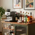 16 Coffee and Alcohol Bar Ideas for the Ultimate Setup