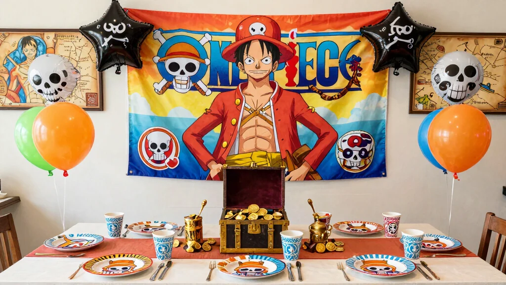 16 One Piece Decoration Party Ideas Anime Fans Will Love