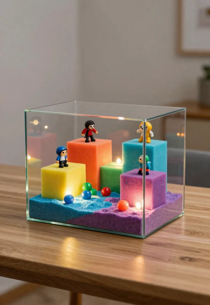 16 Squid Game Theme Party Decor Ideas With Bold Drama - 5. Unique Table Centerpieces 1