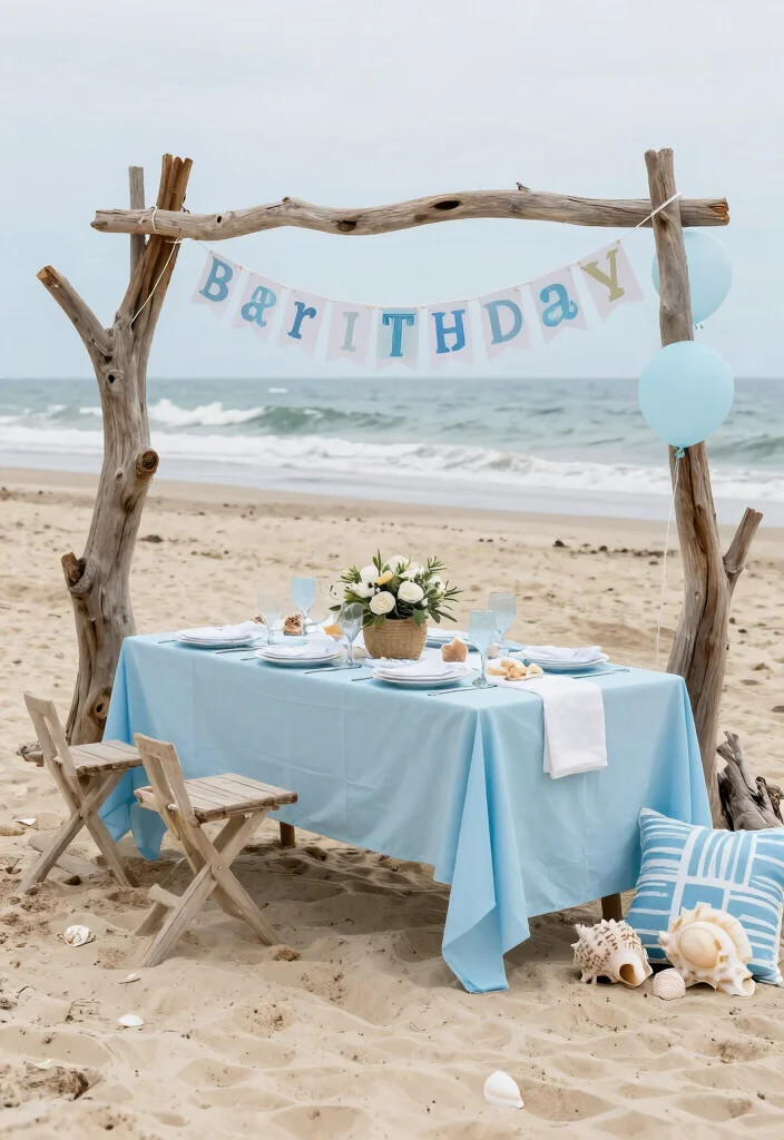 17 18th Birthday Party 2026 Trending Ideas Decoration With Trendy Vibes - 10. Coastal Breeze 1