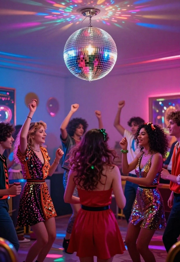 17 18th Birthday Party 2026 Trending Ideas Decoration With Trendy Vibes - 14. Disco Fever 1