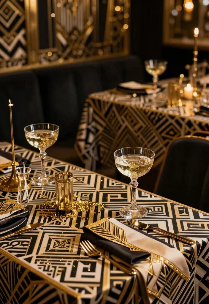 17 18th Birthday Party 2026 Trending Ideas Decoration With Trendy Vibes - 8. Art Deco Delight 1