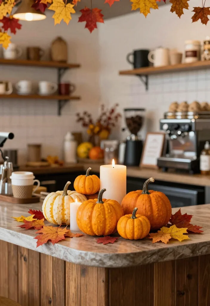 17 Coffee and Tea Bar Ideas That Feel Cozy & Chic - 12. Seasonal Decor Swaps 1