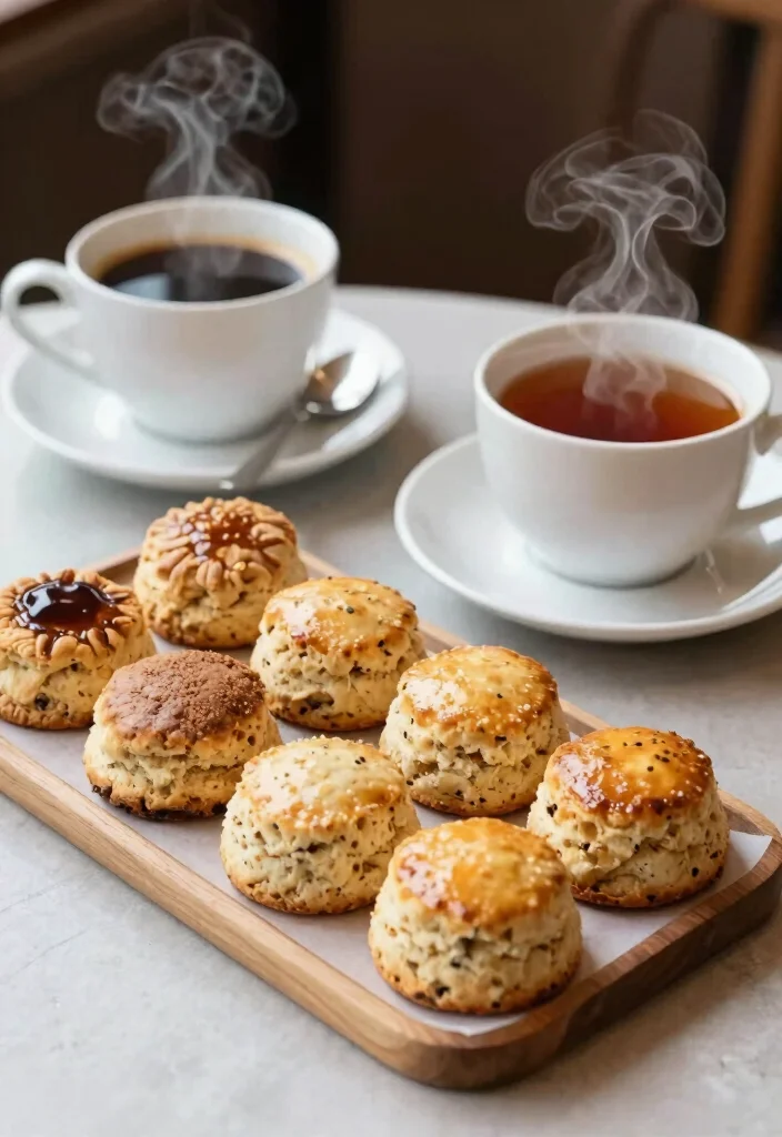 17 Coffee and Tea Bar Ideas That Feel Cozy & Chic - 16. Coffee and Tea Pairings 1