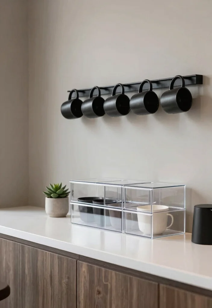 17 Coffee and Tea Bar Ideas That Feel Cozy & Chic - 2. Chic Minimalism 1