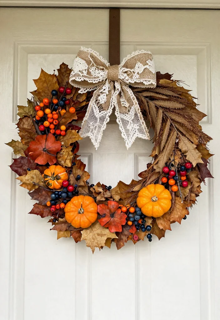17 Halloween Party Decor 2026 Trending Ideas With Spooky Chic Style - 12. Festive Wreaths 1