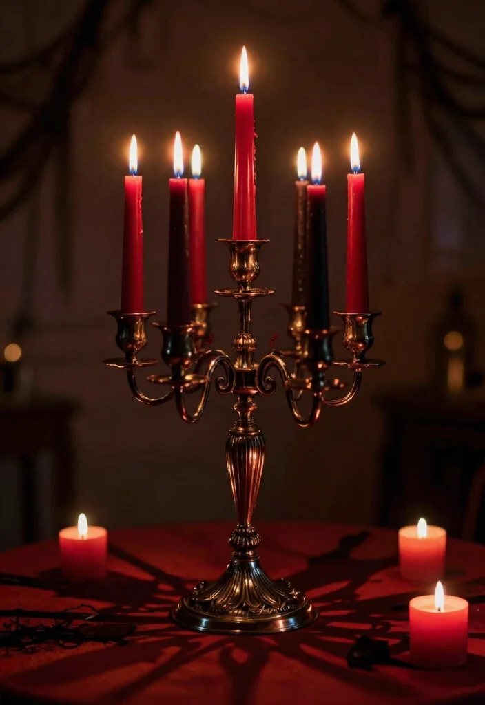 17 Halloween Party Decor 2026 Trending Ideas With Spooky Chic Style - 4. Creepy Candelabras 1