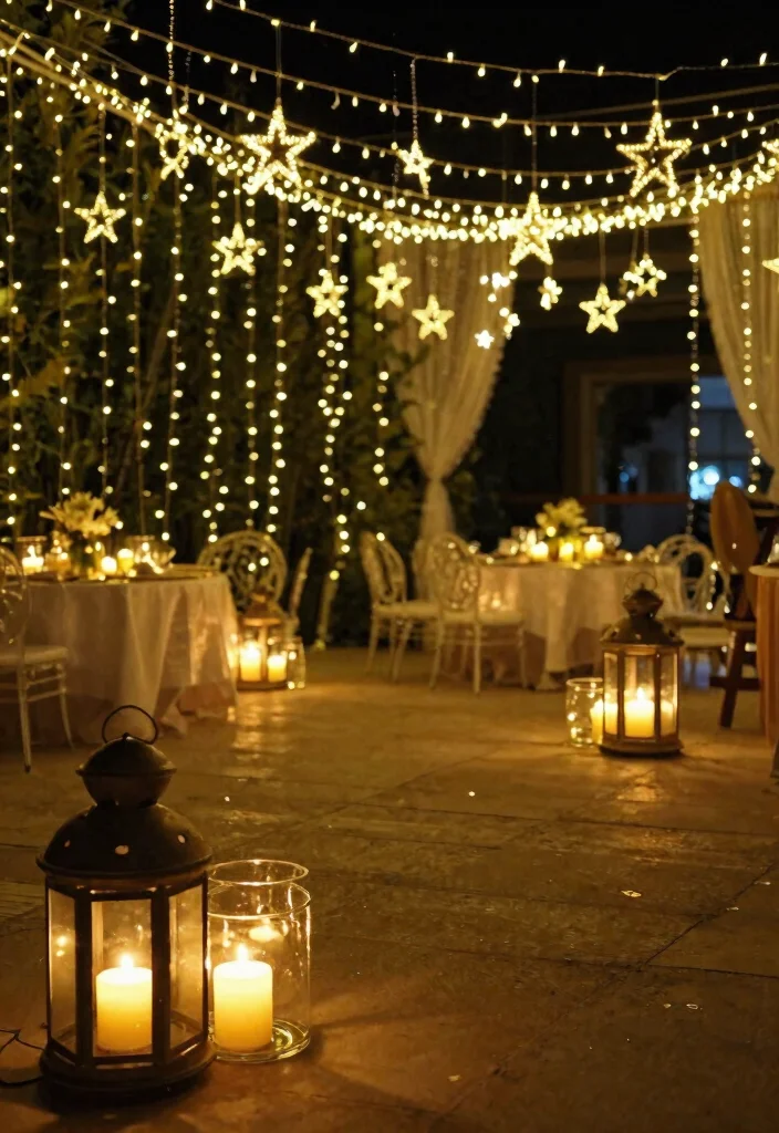 17 Harry Potter Party Decor Ideas With Magical Touch - 10. Magical Lights 1