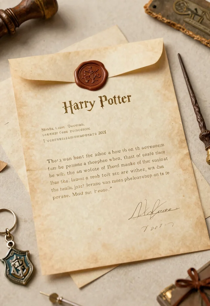 17 Harry Potter Party Decor Ideas With Magical Touch - 5. Wizard-Themed Invitations 1