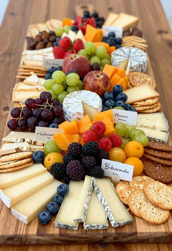 18 Coffee and Snack Bar Ideas That Guests Will Love - 14. Snack Board for Sharing 1