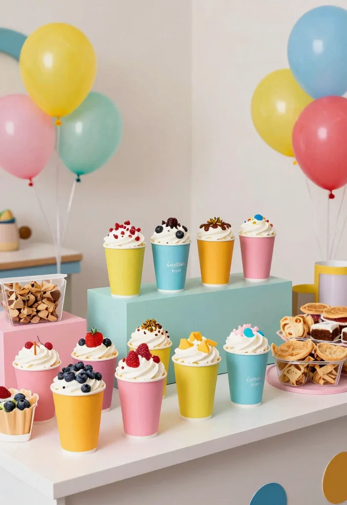 18 Coffee and Snack Bar Ideas That Guests Will Love - 17. Coffee and Snack Bar for Kids 1