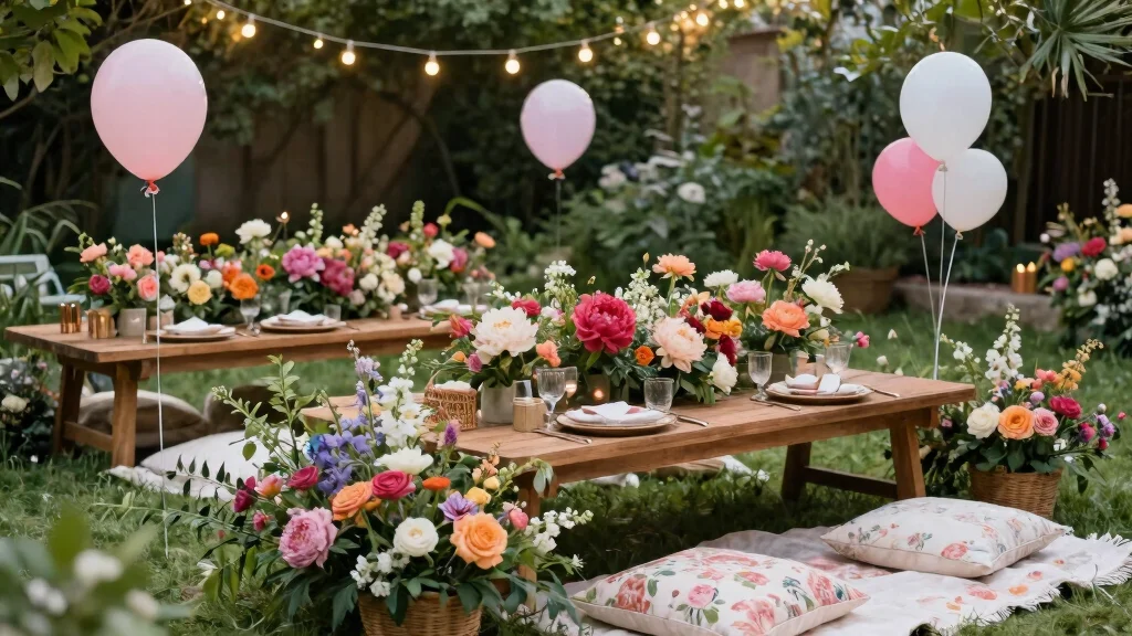 18 Floral Theme Party Decoration Ideas With Elegant Bloom