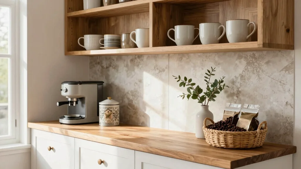 18 Modern Farmhouse Coffee Bar Ideas With Cozy Style
