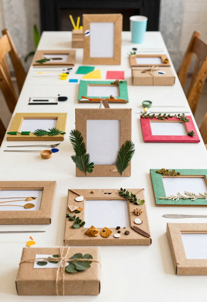 18 New Year Party Decor Ideas That Sparkle Bright - 16. DIY New Year Photo Frames 1